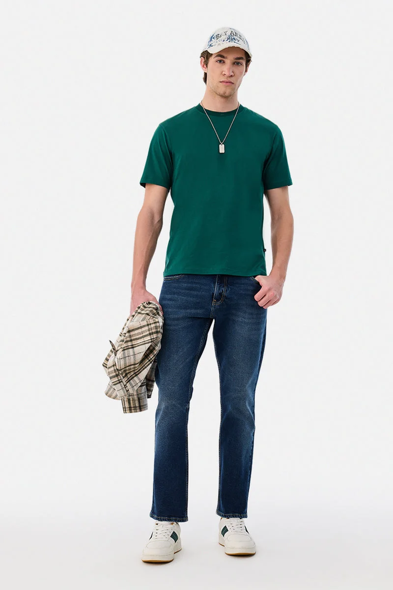 سنيتش Comfort Fit Washed Jeans